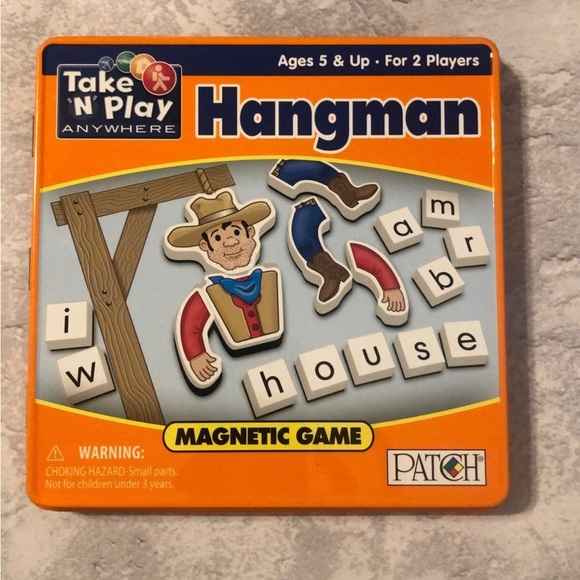 Take-N-Play Hangman in Travel Tin - Picture 1 of 4